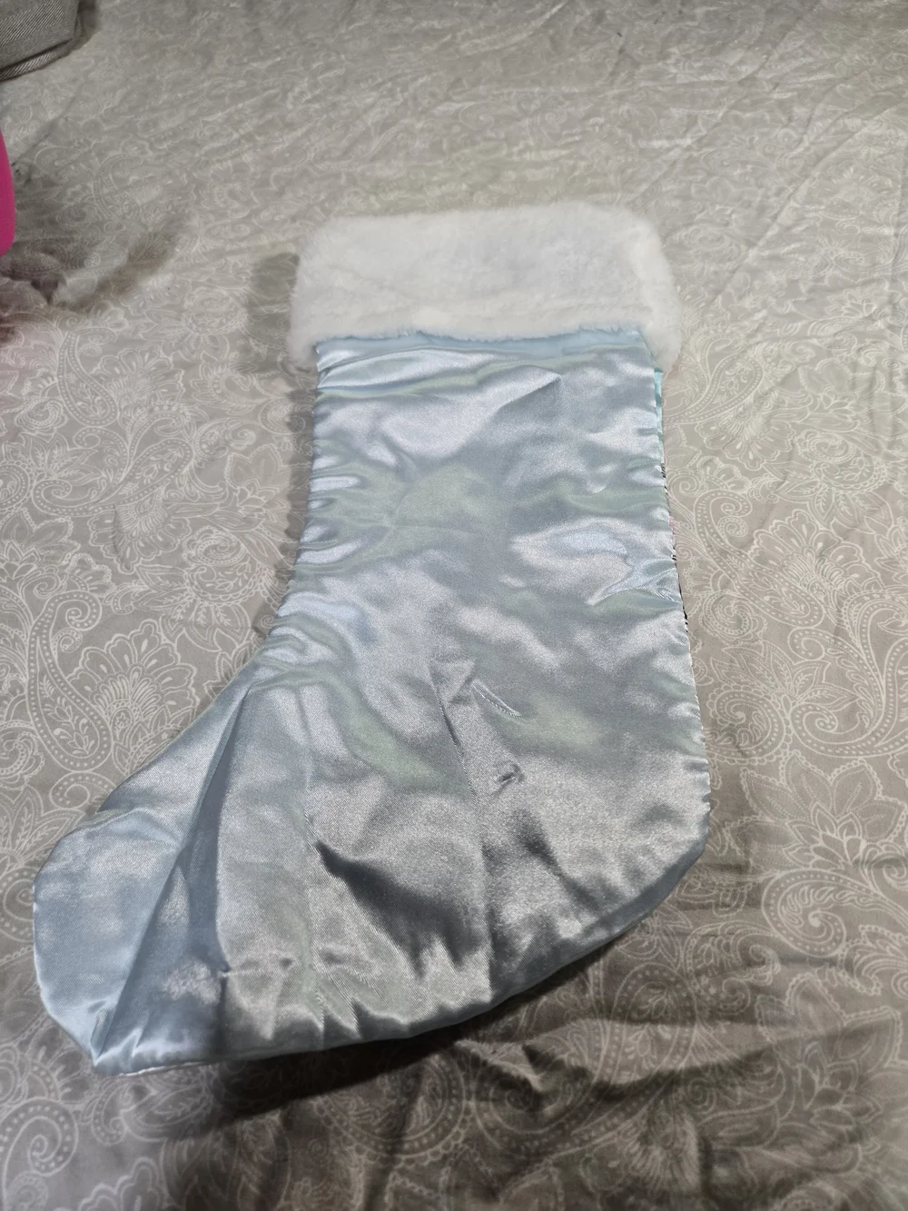 LOL Christmas Stocking Kids Holiday Gift Ski Girls Dolls Blue Pink